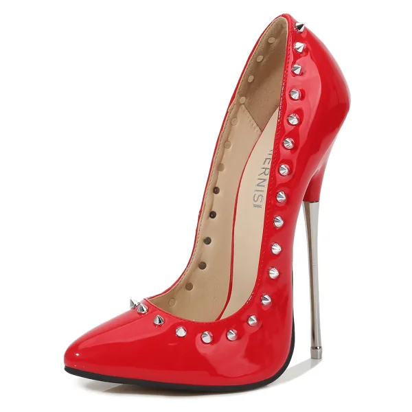 Snygga / Fina Karnevalsklubb Nit Pumps 2020 16 cm Stilettklackar Spetsiga Pumps