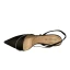 Chic / Beautiful Black Cocktail Party Slingbacks Womens Sandals 2020 Rhinestone 8 cm Stiletto Heels Pointed Toe Sandals