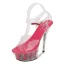 Transparent Sexy Rave Club Womens Sandals 2020 Ankle Strap 14 cm Stiletto Heels Open / Peep Toe Sandals