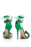 Schöne Rot Ball Leder Sandalen Damen 2020 Schleife Knöchelriemen Schmetterling 9 cm Stilettos Peeptoes Sandaletten
