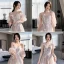 Fashion Blushing Pink Lace Flower Bridesmaid Dresses 2021 A-Line / Princess Spaghetti Straps Short Sleeve Backless Floor-Length / Long Bridesmaid Wedding Party Dresses
