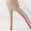 Transparent Sexy Nude Abend Strass Pumps 2020 10 cm Stilettos Spitzschuh Pumps