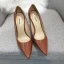 Mooie / Prachtige Bordeaux Kantoor OL Leer Pumps 2020 Lakleer 10 cm Naaldhakken / Stiletto Spitse Neus Pumps