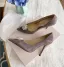 Eleganta Mocka Pärla Hall Pumps 2020 10 cm Stilettklackar Spetsiga Pumps