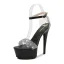 Sexy Argenté Cocktail Sandales Femme 2020 Bride Cheville 14 cm Talons Aiguilles À Bout Pointu Sandales