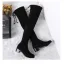 Chic / Beautiful Winter Black Street Wear Suede Womens Boots 2020 7 cm Thick Heels Round Toe Boots