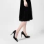 Chic / Beautiful Black Office OL Rhinestone Pumps 2020 Leather 10 cm Stiletto Heels Pointed Toe Pumps