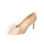 Schöne Weiß Strass Schleife Brautschuhe 2020 7 cm Stilettos Spitzschuh Hochzeit Pumps
