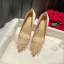 Schöne Weiß Perle Ball Pumps 2021 Leder 10 cm Stilettos Spitzschuh Hochhackige Pumps