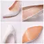 Chic / Beautiful White Prom Pumps 2021 9 cm Crystal Stiletto Heels Pointed Toe Pumps High Heels