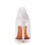 Classy White Rhinestone Prom Pumps 2021 9 cm Stiletto Heels Pointed Toe Pumps High Heels