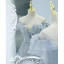 Charming Sky Blue Glitter Pleated Prom Dresses 2021 A-Line / Princess Ruffle Off-The-Shoulder Short Sleeve Floor-Length / Long Formal Dresses