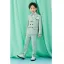 Modest / Simple Mint Green Long Sleeve Boys Wedding Suits 2022 Wedding