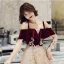 Chic / Belle Bordeaux Daim Robe De Bal 2022 Princesse Bretelles Spaghetti Manches Courtes Dos Nu Appliques Longue Robe De Ceremonie