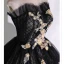 Chic / Beautiful Black Prom Dresses 2022 Ball Gown Ruffle Strapless Beading Pearl Rhinestone Sleeveless Backless Floor-Length / Long Formal Dresses