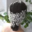 Amazing / Unique Silver Rhinestone Flower Alloy Bridal Hair Accessories 2022 Wedding Accessories Headpieces Hair Hoop