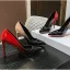 Chic / Beautiful Nude Gradient-Color Evening Party Patent Leather Pumps 2021 Leather 10 cm Stiletto Heels Pointed Toe Pumps High Heels