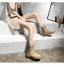 Chic / Beautiful Black Street Wear Winter Womens Boots 2022 Waterproof Round Toe Flat Womens Boots