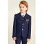 Navy Blue 5-piece Boys Wedding Suits 2021 Coat Pants Shirt Tie Long Sleeve Boys Wedding Suits