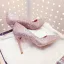 Błyszczące Uroczy Srebrny Rhinestone Buty Ślubne 2020 Skórzany 10 cm Szpilki Szpiczaste Ślub Czółenka