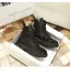 Fashion Chic / Beautiful Winter Tan Street Wear Leather Womens Boots 2020 Ankle Round Toe Boots