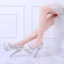 Sexy Ivory Pearl Rhinestone Wedding Shoes 2020 Leather Waterproof 14 cm Stiletto Heels Round Toe Wedding Pumps