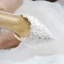 Sexy Ivoire En Dentelle Fleur Chaussure De Mariée 2020 Faux Diamant Bride Cheville Paillettes 8 cm Talons Aiguilles À Bout Pointu Mariage Talons