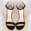 Schlicht Rot Abend Wildleder Sandalen Damen 2020 Knöchelriemen 10 cm Stilettos Peeptoes Sandaletten