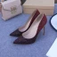 Sparkly Burgundy Evening Party Pumps 2020 Sequins 10 cm Stiletto Heels Pointed Toe Pumps