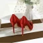 Chic / Beautiful White Rhinestone Wedding Shoes 2020 Leather 10 cm Stiletto Heels Pointed Toe Wedding Pumps