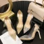 Sexy Transparent Silver Evening Party Rivet Pumps 2021 10 cm Stiletto Heels Pointed Toe Pumps High Heels