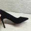 Glitter Zwarte Avond Rhinestone Pumps 2021 8 cm Naaldhakken / Stiletto Spitse Neus Pumps