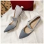 Schön Rosa Farbverlauf Kristall Brautschuhe 2021 Leder Herzförmig Pailletten 7 cm Thick Heels Spitzschuh Hochzeit Pumps