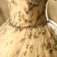 Elegant Prom Dresses 2021 Ball Gown Off-The-Shoulder Bow Beading Lace Flower Sleeveless Backless Floor-Length / Long Prom Formal Dresses