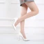 Sexy Weiß Abend Lackleder Pumps 2021 10 cm Stilettos Hochhackige Spitzschuh Pumps