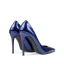 Chic / Beautiful Ocean Blue Office OL Patent Leather Pumps 2021 11 cm Stiletto Heels High Heels Pointed Toe Pumps