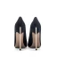 Simple Noire Bureau OL Escarpins 2021 10 cm Talons Aiguilles Talons Hauts À Bout Pointu Escarpins