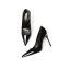 Mooie / Prachtige Zwarte Kantoor OL Lakleer Pumps 2019 Leer 10 cm Naaldhakken / Stiletto Hoge Hakken Spitse Neus Pumps