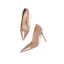 Chic / Beautiful Blushing Pink Office OL Patent Leather Pumps 2021 Leather 10 cm Stiletto Heels High Heels Pointed Toe Pumps