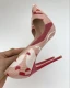 Schöne Multifarben Freizeit Gekritzel Pumps 2021 Lackleder 12 cm Stilettos Spitzschuh Hochhackige