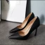 Modest / Simple Black Office OL Pumps 2021 10 cm Stiletto Heels Pointed Toe High Heels