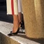 Sexy Tan Durchbohrt Wildleder Ball Pumps 2021 Leder 10 cm Stilettos Hochhackige Spitzschuh Pumps