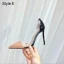 Schöne Transparent Rot Cocktail Pumps 2021 8 cm Stilettos Hochhackige Spitzschuh Pumps