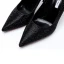 Glittrande Guld Afton Rhinestone Pumps 2021 Högklackade 9 cm Stilettklackar Spetsiga Pumps