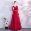 Modern / Fashion Black Evening Dresses  2018 A-Line / Princess Sash V-Neck Backless Short Sleeve Floor-Length / Long Formal Dresses