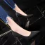 Scintillantes Noire Glitter Soirée Escarpins 2021 8 cm Talons Aiguilles À Bout Pointu Escarpins Talons Hauts