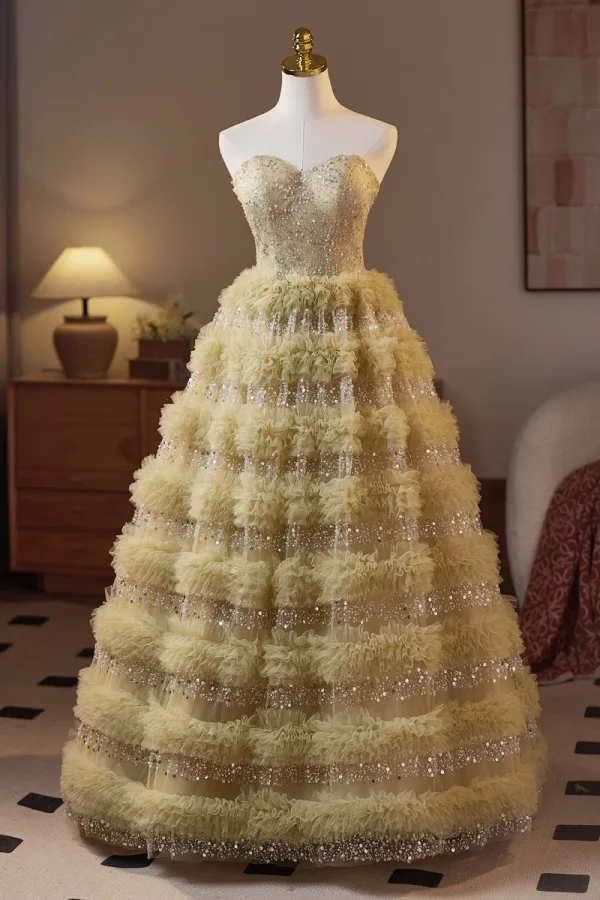 prom dresses 2025 gold SALE - Encore Gown main image 0