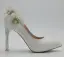 Chic / Belle Blanche Rendez-vous Escarpins 2018 Appliques 9 cm Talons Aiguilles À Bout Pointu Escarpins