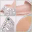 Amazing / Unique Silver Wedding Shoes 2018 Crystal 11 cm Stiletto Heels Open / Peep Toe Wedding High Heels