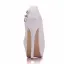 Mote Hvit Brudesko 2018 Blonder Krystall 14 cm Stiletthæler Rund Tå Bryllup Pumps